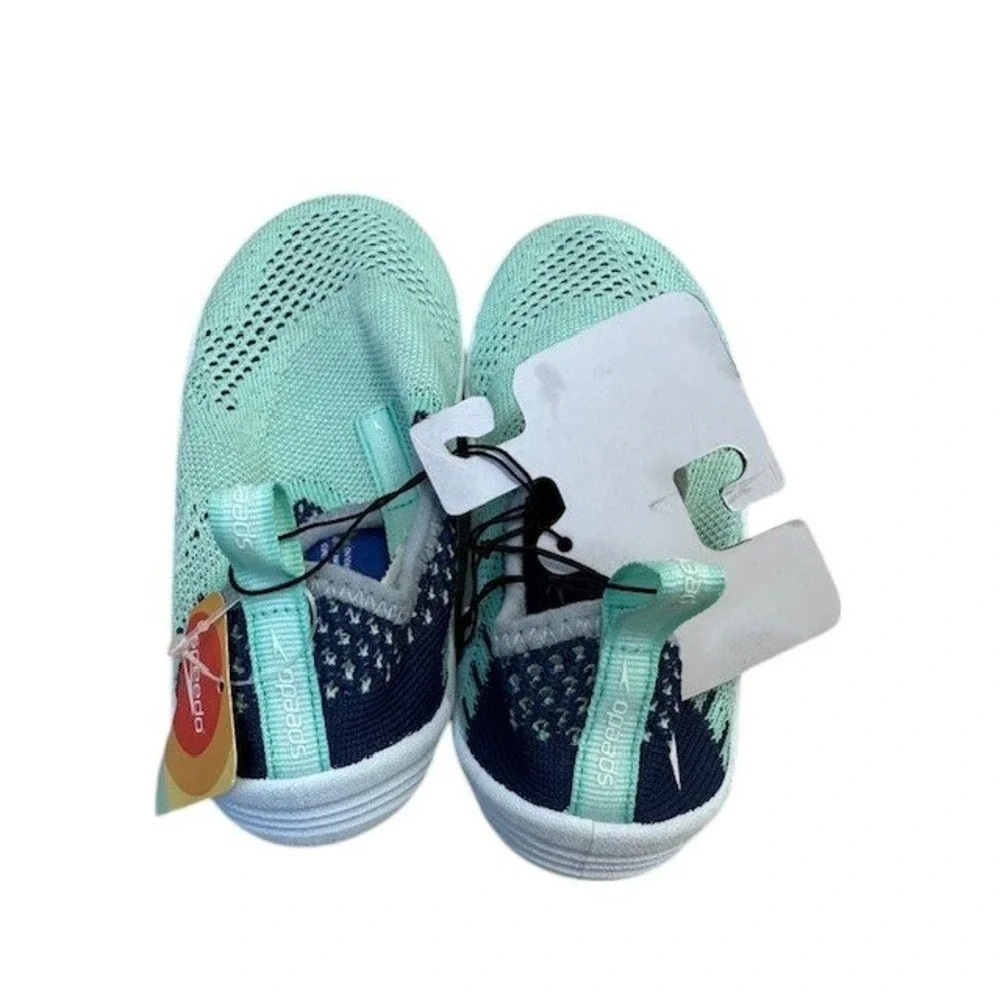 Unisex Kids Speedo Surfwalker Water‎ Shoes Jr Aqua Knit Ventilation Sz Sm 13-1